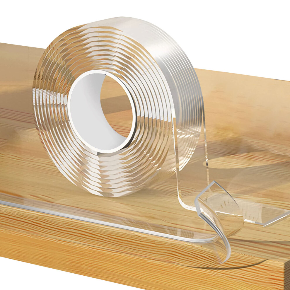 Clear Edge Protector Strip, 1M Extra Strong Transparent Baby Proofing Corners Guards, Extra Wide Nano Tape Loiion