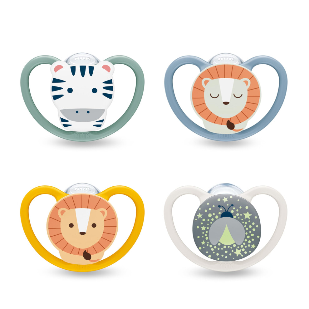 Perfect Match Air Baby Dummies | 18-36 Months | Orthodontic Soothers That Promote Air Flow & Prevent Drool Rash | 95% Baby Acceptance** Nuk