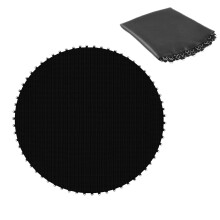 Ersatzmatte für Trampolin, 366 cm Rahmen, Schwarz, Strapazierfähiges PP