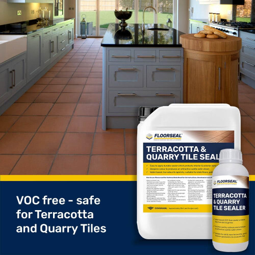 Terracotta & Quarry Tile Sealer (1 Litre) 1