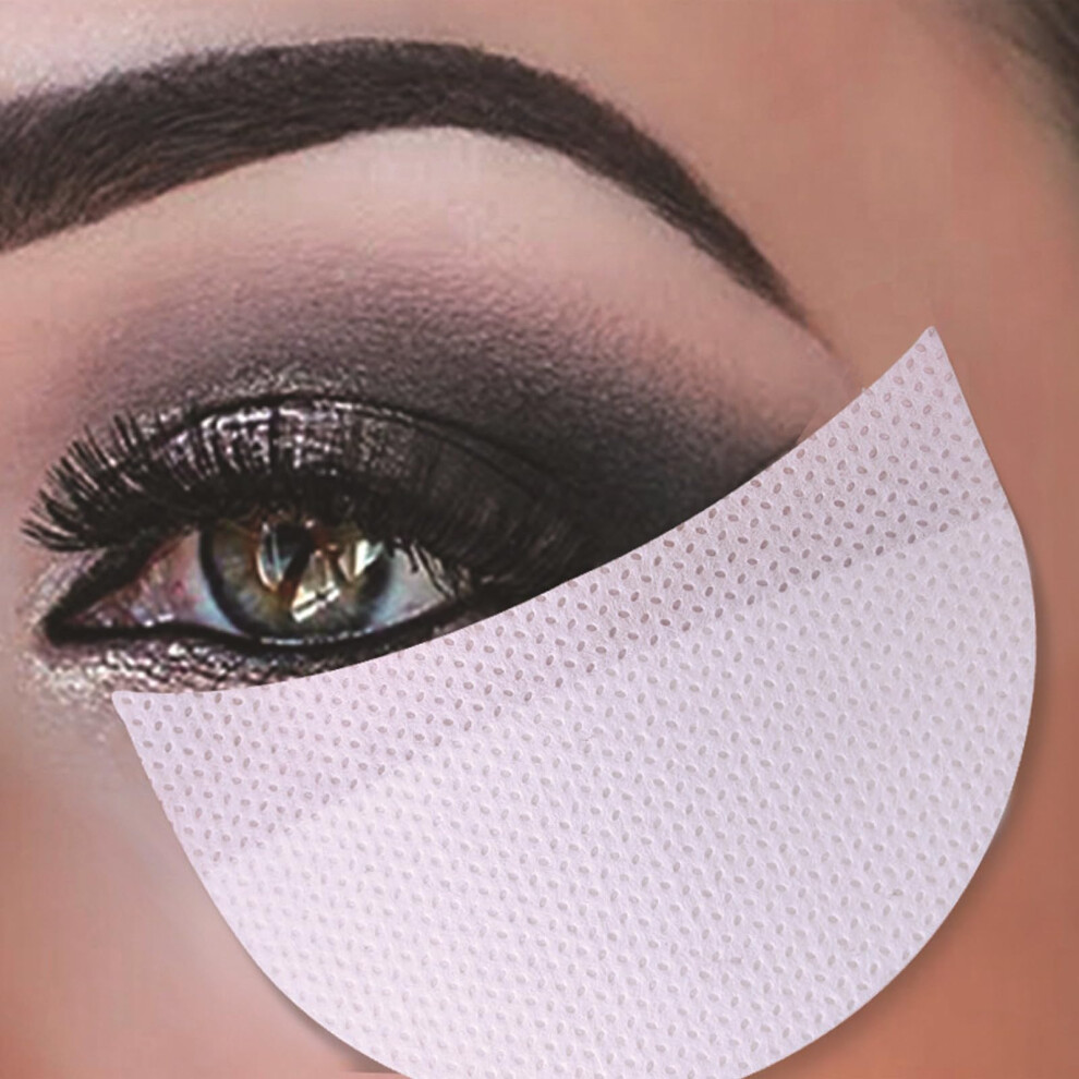 Haorqee 30 Pcs Eyeshadow Pads Eyeliner Tape Eye Make-Up Shield Protector Eye Shadow Stencil Tool For Women Eye Makeup, Eyelash Extension
