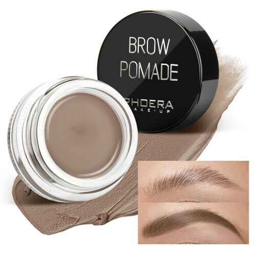 Eyebrow Gel,Eyebrow Brow Pomade Professional Makeup Tinted Eyebrow,24 Hours Long Lasting,Lightweight,Waterproof,Smudge-Proof,Transfer-Proof,Sweat
