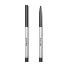 SHEGLAM On-Line Creamy Waterproof Matte Gel Eyeliner Pencil Smudge-Proof Long Lasting Nourishing with Botanicals& Sodium Hyaluronate-Black