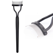 Eyelash Comb, KINGMAS Eyelashes Separator Curler Makeup Mascara Applicator Comb Cover with False Eyelashes Applicator Tool