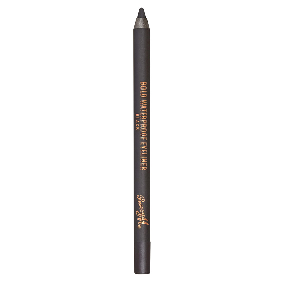 Barry M Black Cosmetics Bold Waterproof Eyeliner, Pencil