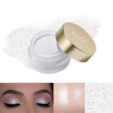 Oulac Glitter Eyeshadow for Highlighter Makeup - White Eyeshadow with Waterproof Formula | Up to 12 Hours Wear | Creates Eye-Catching Eye Make-up