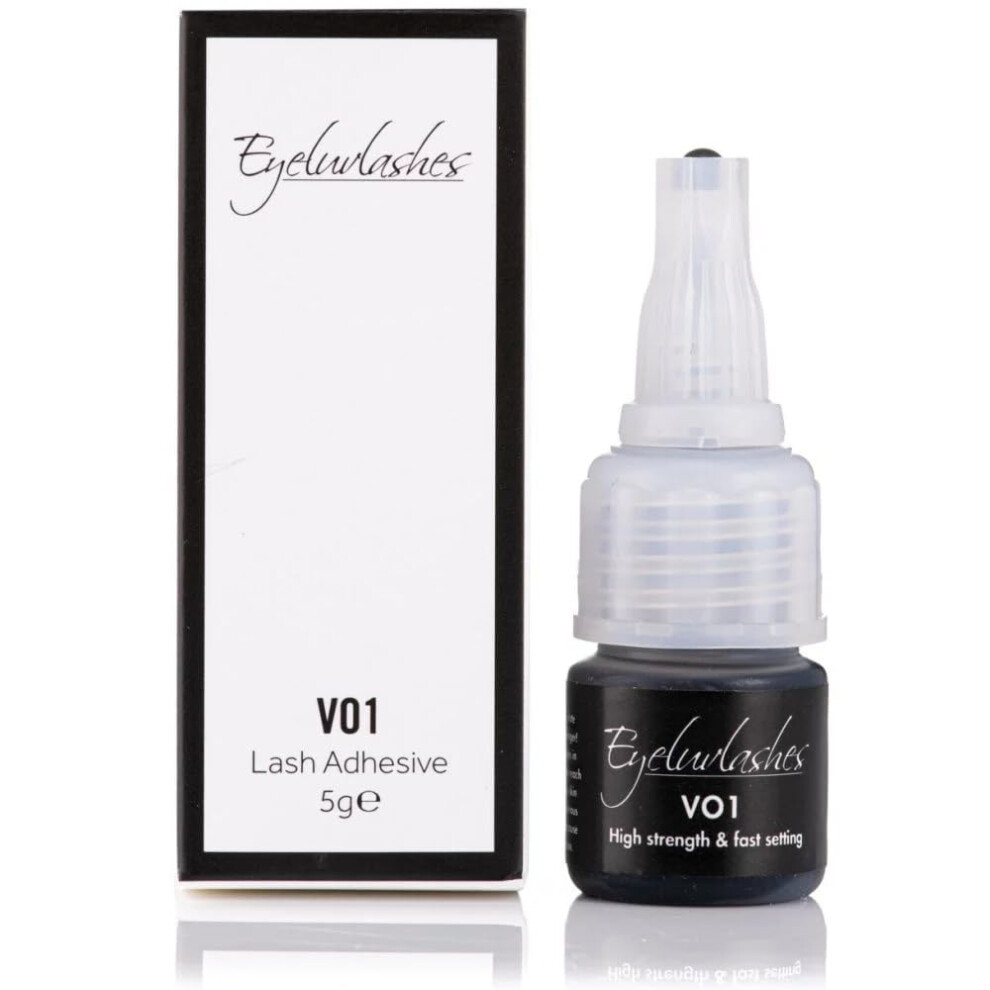 Eyeluvlashes Professional Eyelash Extensions Eyelash Adhesive For Individual Eyelashes Promades Classic Volume Cashmere Yy Lashes Adhesive Glue 5Ml Vo1 Adhesive 5Ml (2-3 Seconds Drying)