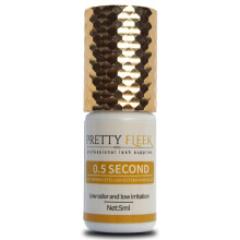 PRETTY FLEEK | Professional Lash Adhesive | Ultra Strong Eyelash Extension Glue 0.5s | Fast Drying | Retention 30-45 Days