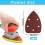 30 Multi Tool Sanding Pads, Triangle Mouse Sanding Pads for Mouse Sander Pads Sheets 2