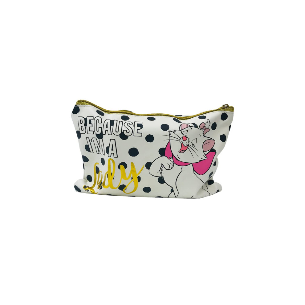Bb Design Black Disney Aristocats Marie Cosmetic Bag/Pencil Case,