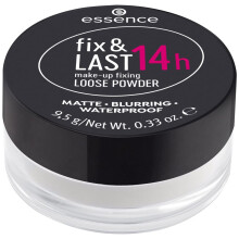 Essence Cosmetics fix & LAST 14h make-up fixing LOOSE POWDER, longlasting, fixing, oil-control/shine-control, matte (9,5g)