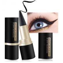 Long-Lasting Black Eyeliner Pencil – Quick-Dry, Waterproof, Smudge-Proof Matte Finish for All Eye Shapes, Face Painting & Body Art