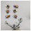 Bumblebee Vinyl Decal Stickers, Cover Marks, Bee Wall Decor, Gift Idea 2