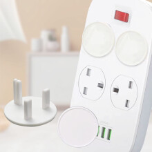 Armo 20 x Baby Safety Socket Covers Child Proof Socket Protectors Guard