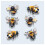 Bumblebee Vinyl Decal Stickers, Cover Marks, Bee Wall Decor, Gift Idea 5