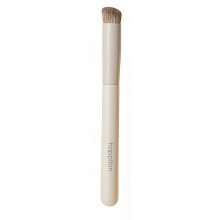 HAPPITON Angled Precision Concealer Brush - Small Brush for Flawless Under Eye Concealing, Nose Contour & Face Blending - Fits Powder/Liquid/Cream