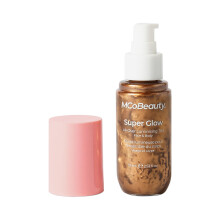 MCoBeauty - Super Glow All Over Body Illuminiser Bronze - Liquid Bronzer Shimmer Tint with Bronze Finish - Body and Face Make-up, Holiday Essentials