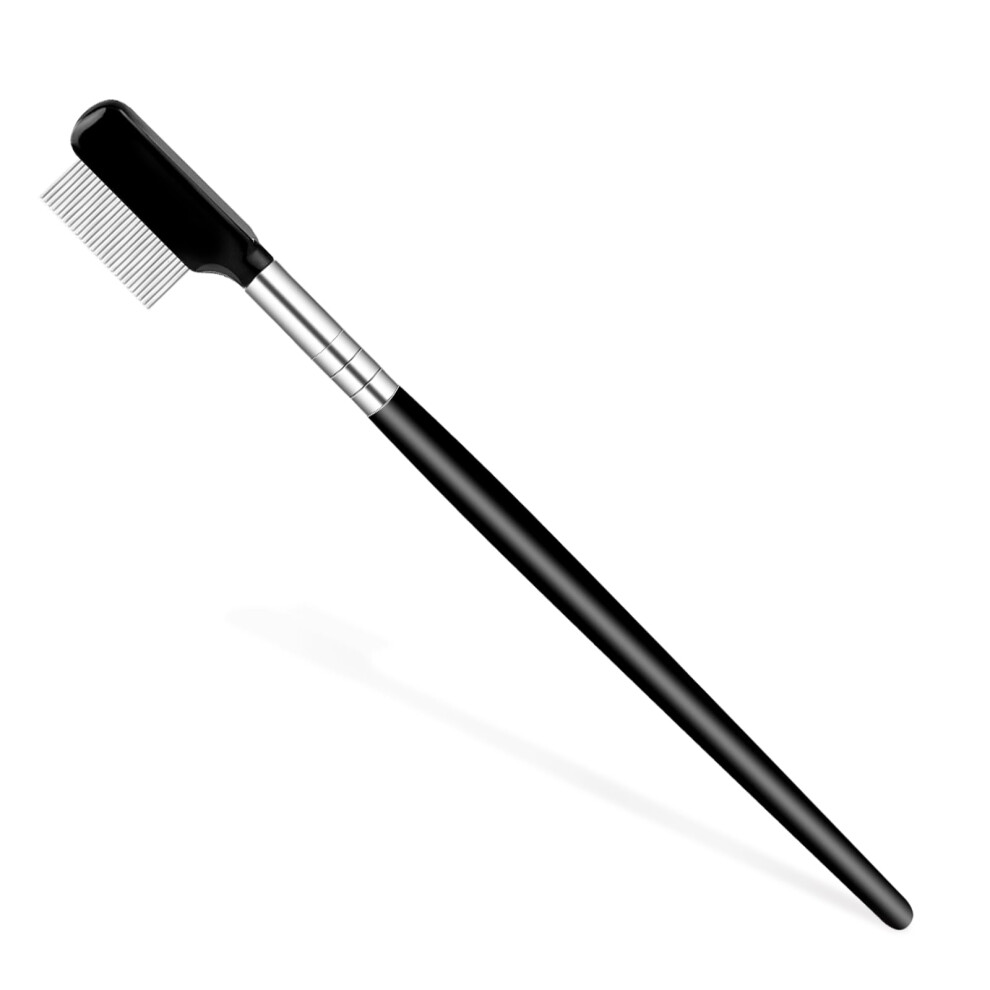 Yuomeaz Eyebrow Comb, Metal Eyelash Comb, Metal Teeth Eyebrow Combs With Acrylic Handle For Women, Eye Makeup, Eyelash Grooming