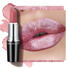 Anglicolor Metallic Glitter Pink Lipstick,High Impact Shimmer Lipcolor,Long-Lasting Moisturising,Lightweight Hydrating Creamy Formula Smooth and