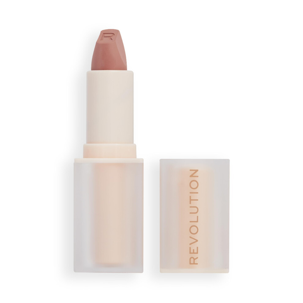 Revolution Beauty London Pink Makeup Revolution Lip Allure Soft Satin Lipstick, Satin-Luxe Finish, All-Day Wear, Queen