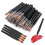 50 Pcs Disposable Lip Brushes Lipstick Gloss Sticks Stick Applicator Makeup Tools Kit, Black 1