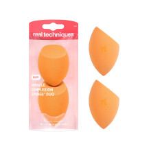 Real Techniques Miracle Complexion Sponge for Liquid & Cream Makeup, 3-Point Design for Seamless Application, Streak-Free Natural Dewy Finish
