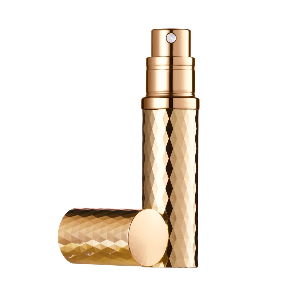 Aurdox Perfume Atomiser, 5Ml Refillable Travel Size Perfume Bottle, Leaking Proof, Bottom Pump Without Funnel