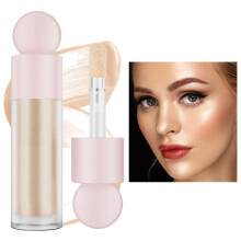 Liquid Highlighter Natural Glow For Face & Body, Waterproof Moisturizing Highlighter Makeup For Long Lasting Shimmer