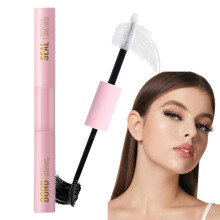 2-in-1 Bond and Seal Lash Glue, Double-Head Cluster Lash Glue with Lash Remover, Waterproof Long-Lasting & Gentle Formula Eyelash Glue for All Women