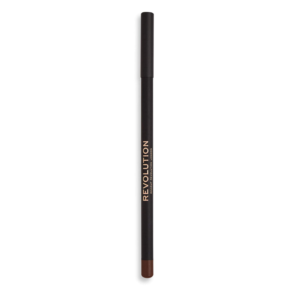 Makeup Revolution Brown Revolution Beauty London, Kohl Eyeliner, 1.3G