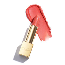 OULAC Glow Metallic Shine Orange Lipstick, Coral High Impact Lipcolor, Lightweight Soft and Ultra Hydrating, Long Lasting, Vegan & Cruelty-Free