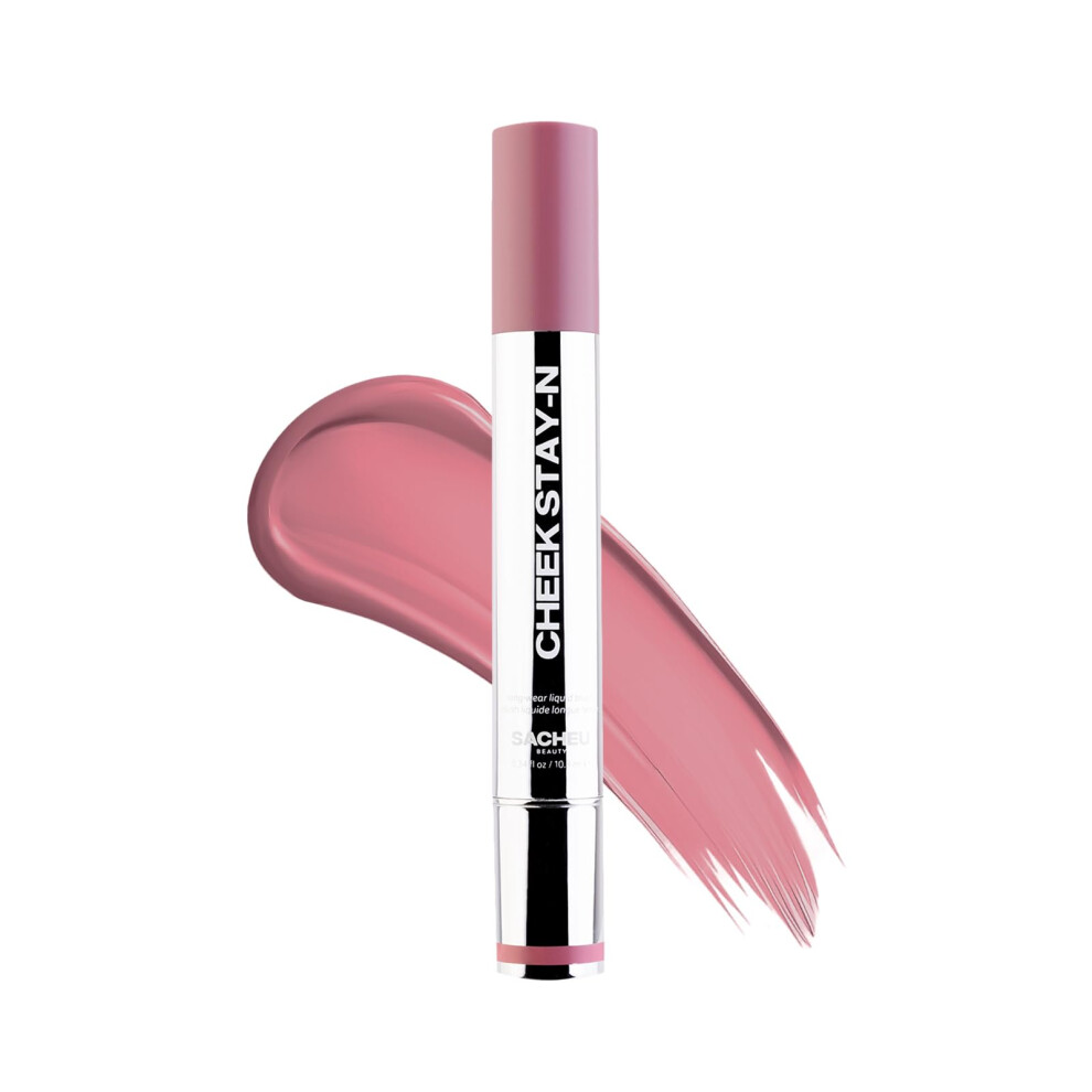 Sacheu Cream Cheek Stay-N Liquid Blush For Cheeks Â High Pigment, Buildable, Lightweight Blush For Dewy & Radiant Flushed Cheeks