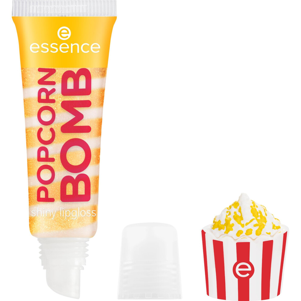 Photos - Lipstick & Lip Gloss Essence POPCORN BOMB shiny lipgloss, shimmery  (10ml)