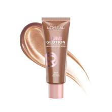 L'Oréal Paris Multi-Use Glow Enhancer, 24h Hydration with Shea Butter and Glycerin, for Face and Body, Paradise Lumi Glotion, Shade 904: Deep Glow