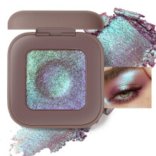 Noerrors Holographic Eyeshadow, Duochrome Plum Mauve Green Blue Glitter Eyeshadow Palette