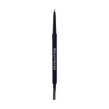 Revolution Precise Brow Pencil, Double-Ended Makeup Tool with Brush for Easy & Ultra Defined Brows and Bold Looks, Auburn, 0.05g