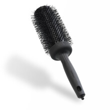Olivia Garden Expert Blowout Speed Black Label – Matt Black - 55 - Ceramic Coated Round Brush with Extra Long Barrel for 25% Faster Blowouts