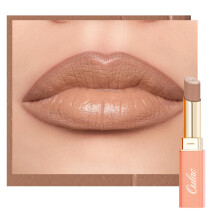 Oulac Satin Matte Brown Lipstick - Nude Long Lasting Lip Stick, Full Coverage with Smooth Creamy Texture Lip Colour
