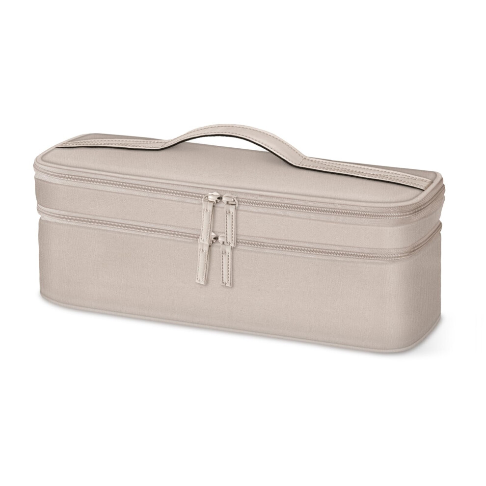 Sithon Double-Layer Travel Carrying Case For Shark Flexstyle/Smoothstyle, Water Resistant Storage Organizer Bag For Dyson Airwrap Styler