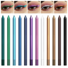 12 Colorful Eyeliner Pencils, Rainbow Colors, Matte Finish, Long-lasting & Waterproof, Smudge-Proof, Christmas & Masquerade Makeup