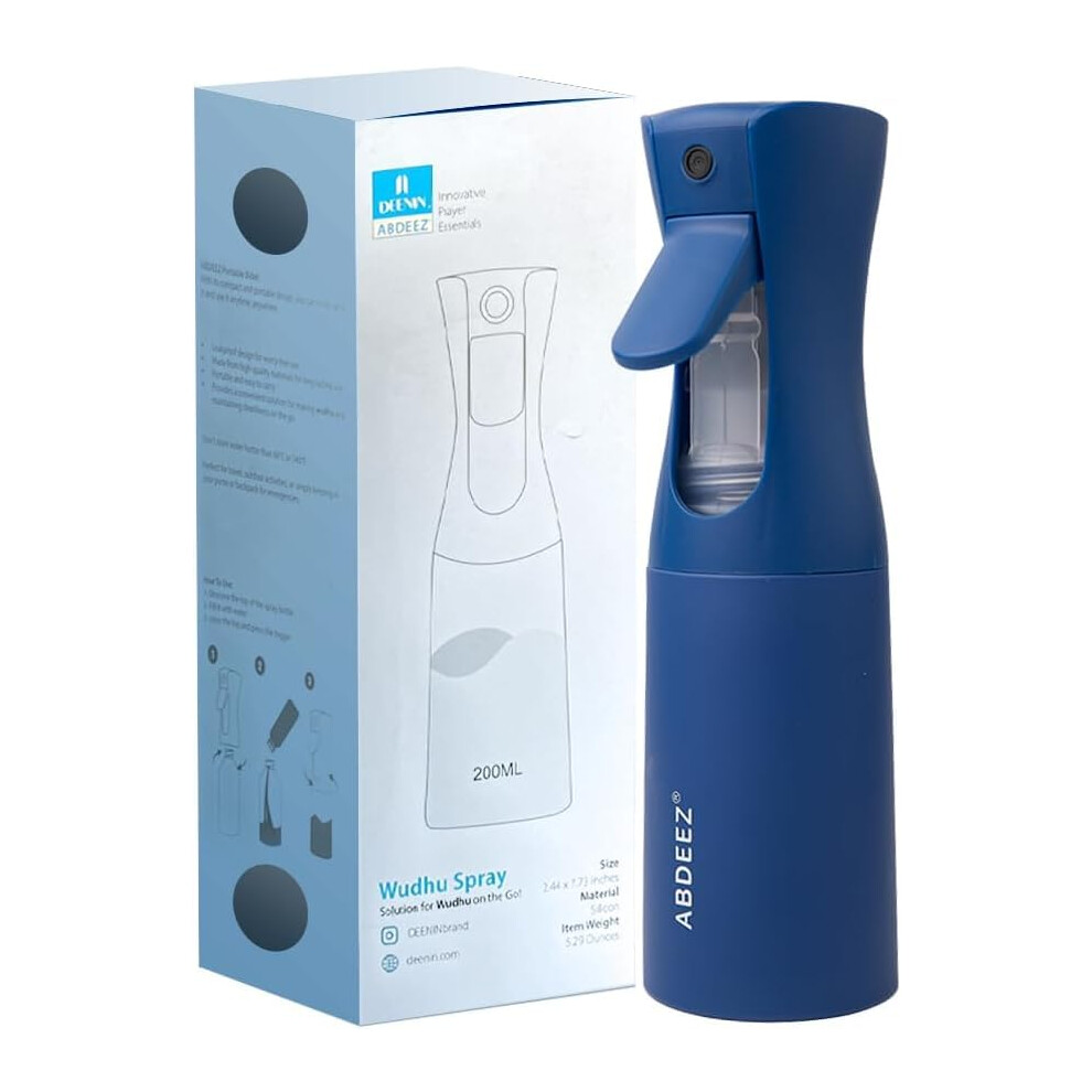 Abdeez Continuous Spray Bottle Â Ultra-Fine Mist Sprayer For Hair, Cleaning & Skincare