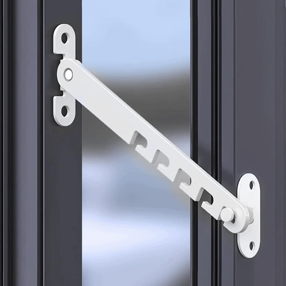 Smceheya Window Locks Child Safety Window Restrictors For Upvc Cat Window Guard Aluminum Alloy Window Latch Stay Hold Open Window Opening Restrictors