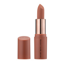 MUA Makeup Academy Creamy Matte Lipstick, Heartfelt (Nude), Highly Pigmented - Vegan & Cruelty Free (Pack of 1)