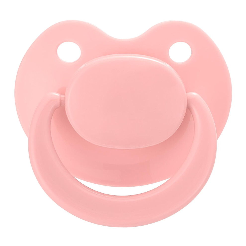 Somniumnight Adult Sized Pacifier Bigshield : Replacement Silicone Dummy Big Teat For Anxiety Release - Orthodontic Paci Taken Apart And Re-Assembled