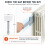 ROLLINGDOG 4 Inch Paint Pad Set - 5PC Long Handle Reach Behind Radiators 3
