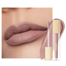 Oulac Nude Lipstick for Women, Matte Pink Nude Long lasting Lip Stain, Waterproof Highly Pigmented Creamy Formula Lipstick with Vitamin E, Vegan