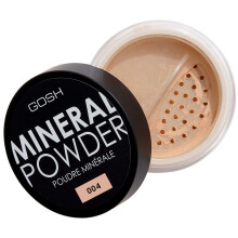 GOSH Mineral Powder, Vegan, Loose Fixation Powder with Minerals for All Skin Types, Matte & Long-Lasting for a Flawless Complexion, No Mask Effect