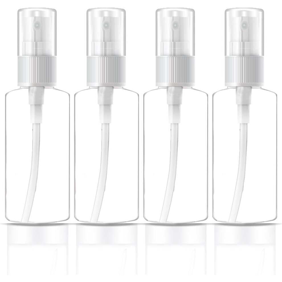 Bnphsin 4Pcs Mini Spray Bottle, Small Spray Bottle, Atomiser Spray Bottle, Reusable Plastic Mini Travel Sprayer Bottles Set