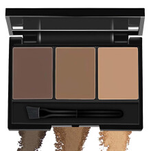 Eyebrow Powder Brow Shaping Kit - Eyebrow Powder Palette Set with Brush and Mirror for Defining
