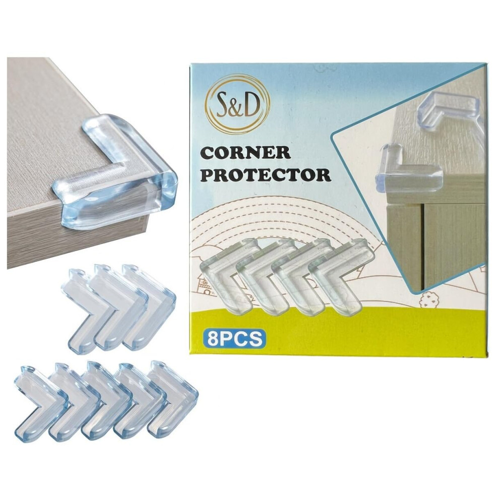 S&D, Corner Protectors For Baby Children Thick Table Cupboard Furniture Edge Protec Kids With Strong Adhesion Start And Drive Ltd